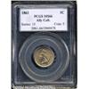 Image 1 : 1861[1C] MS66 PCGS.