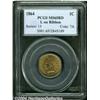 Image 3 : 1864[1C] L On Ribbon MS65 Red PCGS.