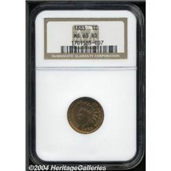 1883[1C] MS65 Red NGC.