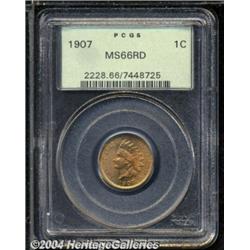 1907[1C] MS66 Red PCGS.