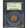 Image 1 : 1907[1C] MS66 Red PCGS.