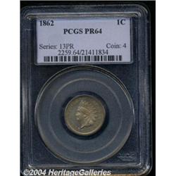 1862[1C] PR64 PCGS.