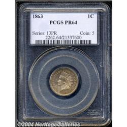 1863[1C] PR64 PCGS.