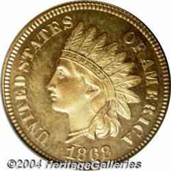 1868[1C] PR64 Cameo PCGS.