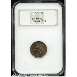 1871[1C] PR65 Red NGC.