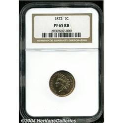 1872[1C] PR65 Red and Brown NGC.