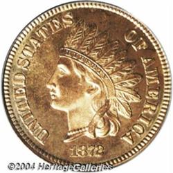 1872[1C] PR66 Cameo PCGS.