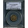 Image 1 : 1873[1C] Closed 3 PR66 Red and Brown PCGS.