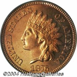 1876[1C] PR 65 Cameo Red PCGS.