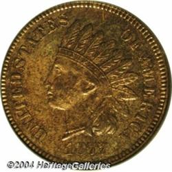 1877[1C] PR64 Red and Brown PCGS.