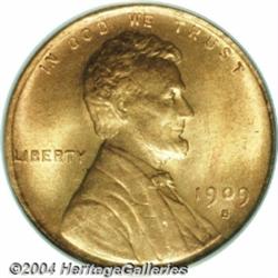 1909-S VDB[1C] MS66 Red PCGS.