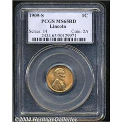 1909-S[1C] MS65 Red PCGS.