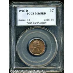 1915-D[1C] MS65 Red PCGS.