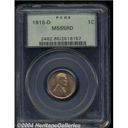 1915-D[1C] MS65 Red PCGS.