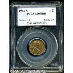 1923-S[1C] MS64 Red PCGS.