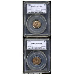 1924[1C] MS65 Red PCGS.