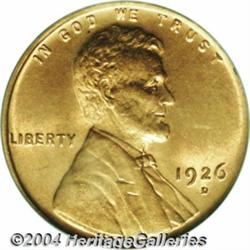 1926-D[1C] MS65 Red PCGS.