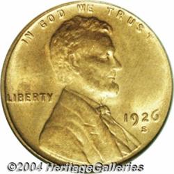 1926-S[1C] MS64 Red PCGS.