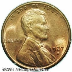 1927-S[1C] MS65 Red PCGS.