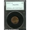 Image 3 : 1927-S[1C] MS65 Red PCGS.