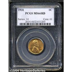1931[1C] MS66 Red PCGS.