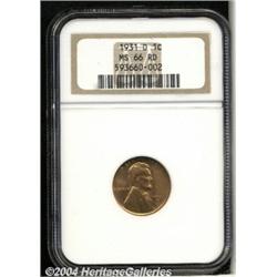 1931-D[1C] MS66 Red NGC.