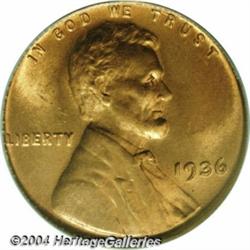 1936[1C] Doubled Die MS65 Red PCGS.