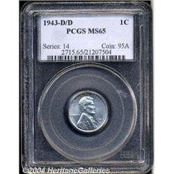 1943-D/D[1C] MS65 PCGS.
