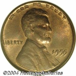 1955/55[1C] Doubled Die MS65 Red and Brown NGC.