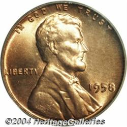 1958[1C] MS67 Red PCGS.