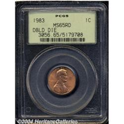 1983[1C] Doubled Die Reverse MS65 Red PCGS.
