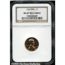 1965[1C] SMS MS67 Red Cameo NGC.