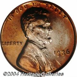 1936[1C] Type Two--Brilliant Finish PR65 Red PCGS.