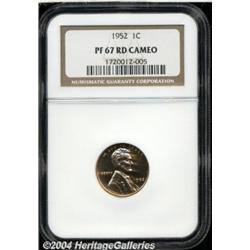 1952[1C] PR67 Red Cameo NGC.