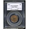 Image 1 : 1864[2C] Small Motto MS64 Brown PCGS.