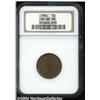 Image 1 : 1864[2C] Large Motto MS66 Brown NGC.