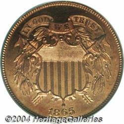 1865[2C] PR65 Red PCGS.