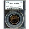 Image 1 : 1872[2C] PR65 Red and Brown PCGS.