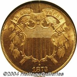 1873[2C] Open 3 PR65 Red NGC.