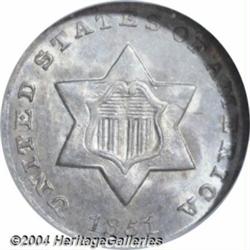 1851-O[3CS] MS66 NGC.