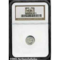 1852[3CS] MS66 NGC.