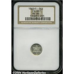 1862/1[3CS] MS66 NGC.