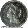 Image 1 : 1867[3CN] PR66 Cameo NGC.