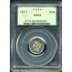 1877[3CN] PR64 PCGS.