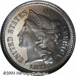 1877[3CN] PR66 ANACS.