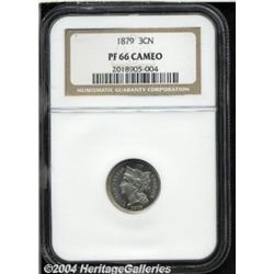 1879[3CN] PR66 Cameo NGC.