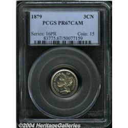 1879[3CN] PR67 Cameo PCGS.