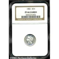 1882[3CN] PR66 Cameo NGC.