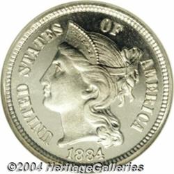 1884[3CN] PR67 Deep Cameo NGC.