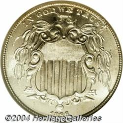 1866[5C] Rays MS66 NGC.